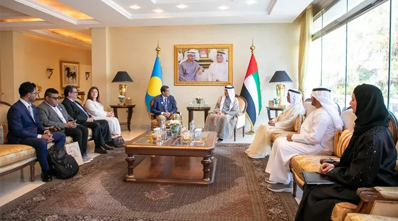 RAK Ruler receives President of Palau