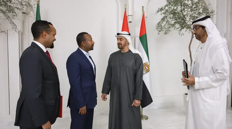 UAE President receives PM of Ethiopia