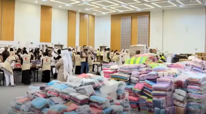 UAE sends 117 tonnes of relief