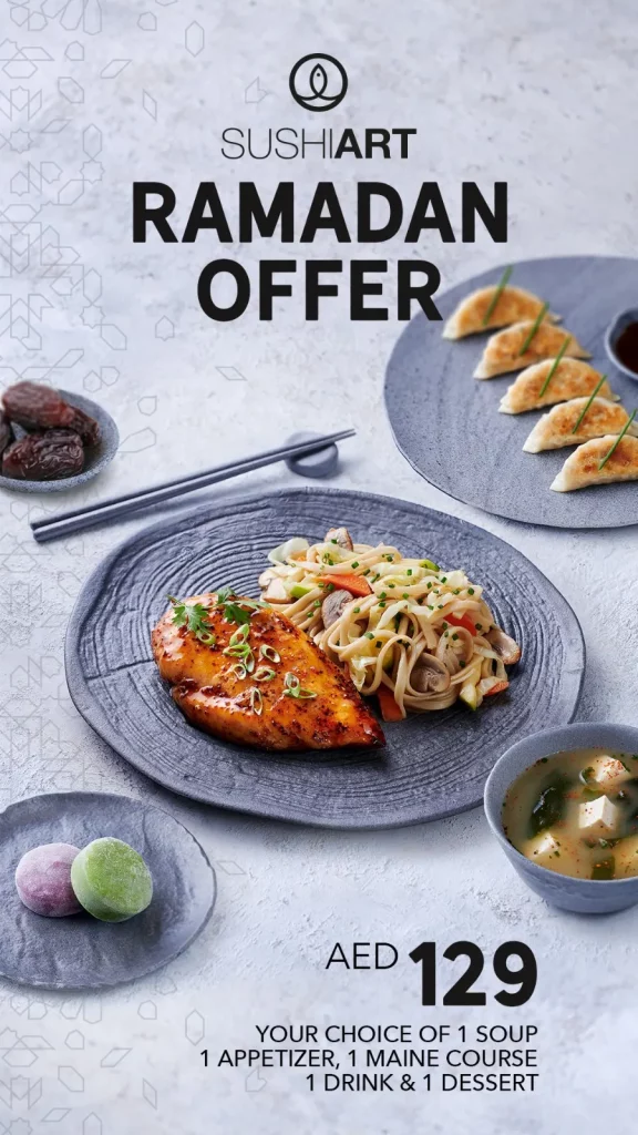 SushiArt Offers an Exclusive Ramadan Menu