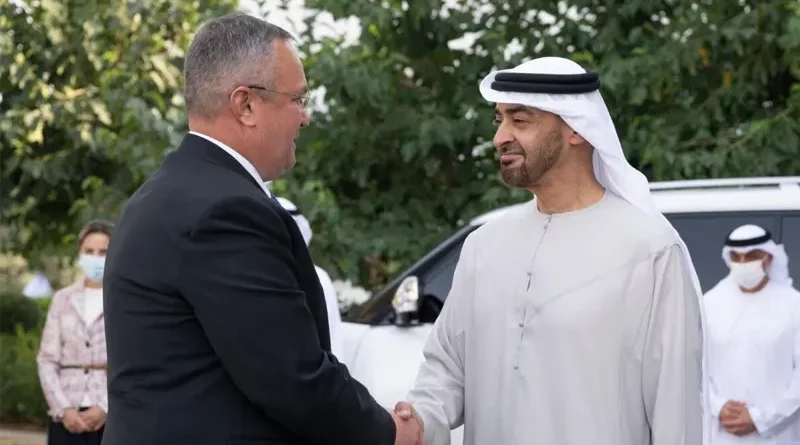 UAE President receives President of Romania