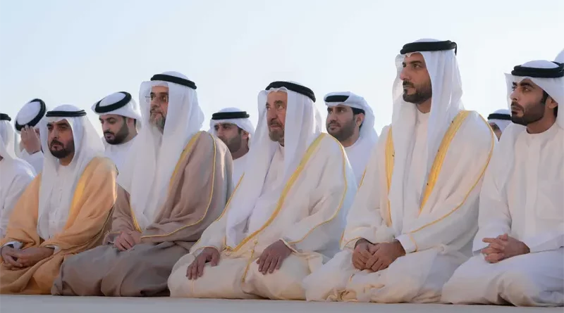 Sharjah Ruler performs Eid