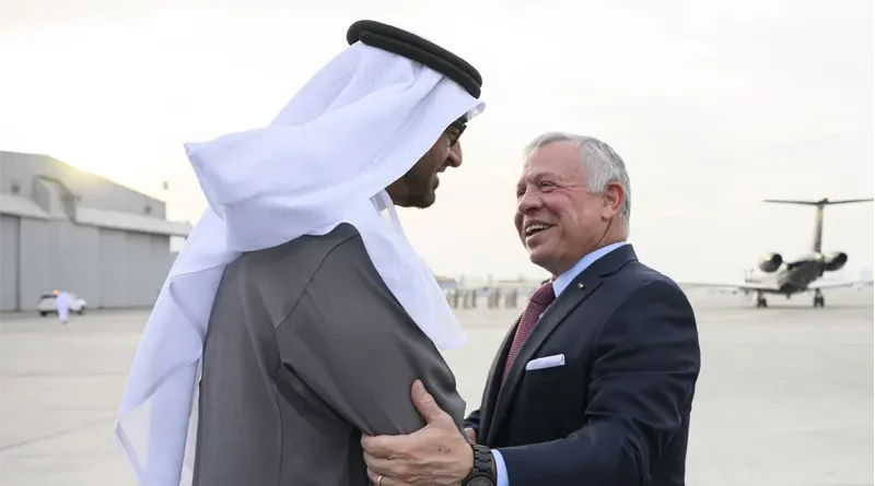 UAE President receives Jordanian King