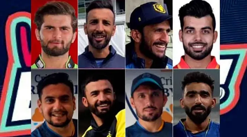 8 Pakistani cricketers