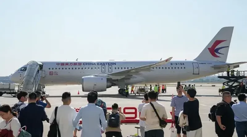 China-made passenger jet