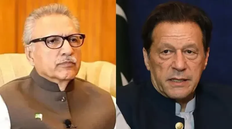 Imran khan and Arif Alvi