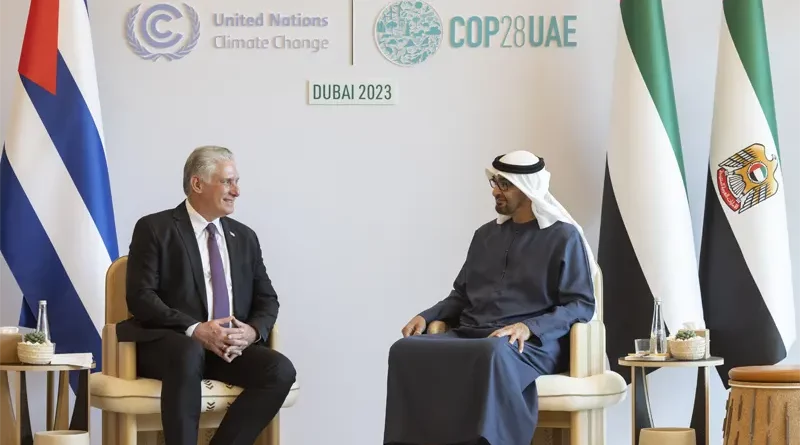 UAE and Cuban Presidents