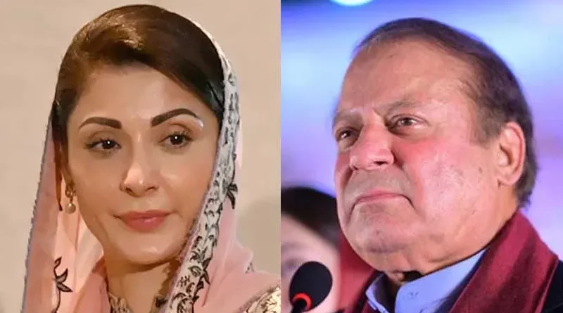 Nawaz Sharif and Maryam Nawaz