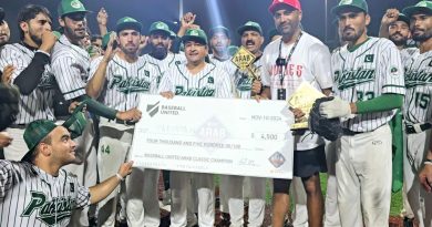 Pakistan Baseball Team Makes History with Unbeaten Victory at Arab Classic Dubai 2024