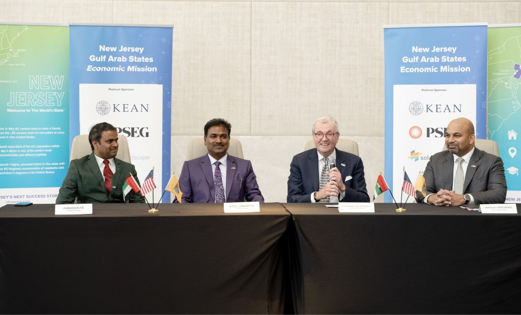 UAE-based Hotpack Global to invest $100m in its first US manufacturing facility in New Jersey 2 Hotpack Global Signing ceremony in Dubai with New Jersey Governor