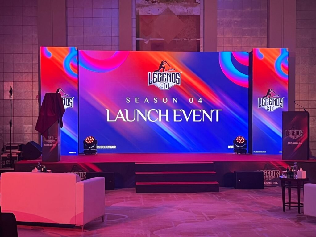 Legends 90 League Season 4 grand launch in Dubai