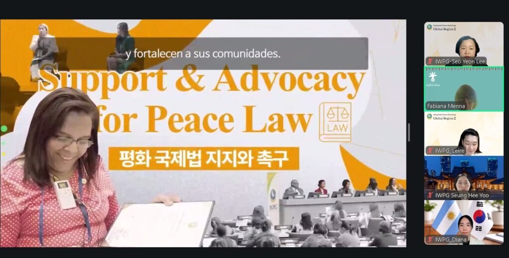 IWPG Global Region 2 Discusses Women-Led Peace Cooperation with Gran Chaco Foundation in South America – Prospects for civil society solidarity and joint action during the CSW period – 2 IWPG Global Region 2 Discusses Women-Led Peace Cooperation with Gran Chaco Foundation in South America