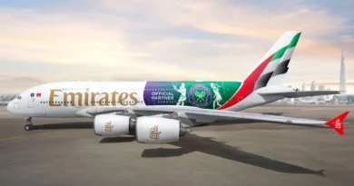 Emirates Celebrates Tennis Excellence with Striking Grand Slam Livery on A380