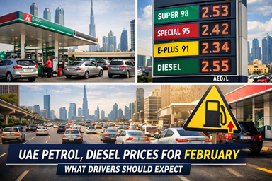 UAE Fuel Prices for February Set to Impact Motorists as Rates Are Announced