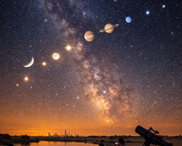 A Celestial Spectacle This Ramadan: The Rare Planetary Parade Over Dubai