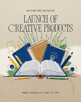 Launch of Creative Products on Menassah Distribution to Embed Reading as a Way of Life