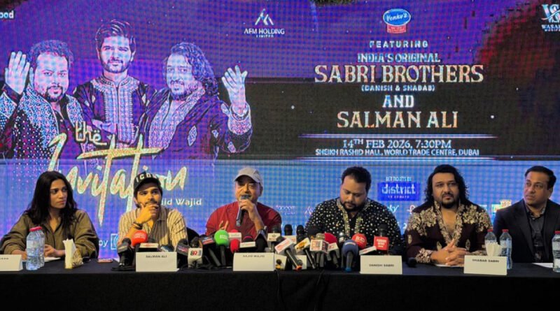 Sajid Khan Unveils WASAKA, A Global Creative Venture Bridging Bollywood and the Middle East Qawali