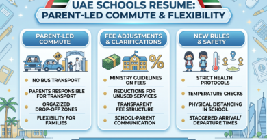 UAE Schools Resume Without Buses