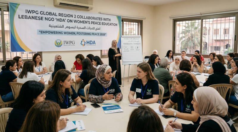 IWPG Global Region 2 Collaborates with Lebanese NGO ‘HDA’ on Women’s Peace Education