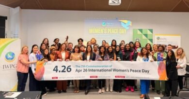 Women Around the World Mark ‘April 26 International Women’s Peace Day’ Across Five Continents